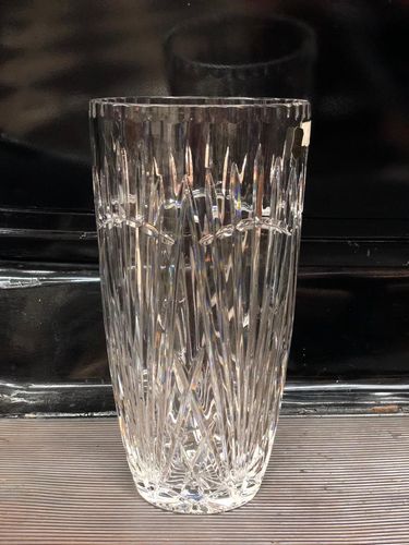 Kristallinen kukkamaljakko Barrel 30 cm KR260