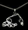 Ponsse Scorpion design hopeinen kaulakoru - silver Ponsse jewelry