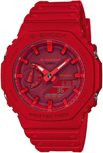 G-Shock rannekello Oak punainen GA-2100-4AER