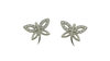 Iloiset perhoset hopeakorvakorut STB155-2