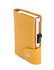 C-Secure Keltainen - Solis XL nahkalompakko lähimaksusuojalla 8-12 kortille