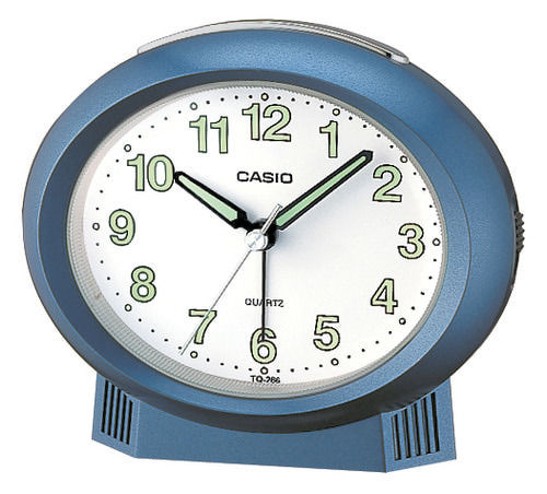 Casio herätyskello sininen jälkihohtavilla osoittimilla
