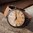Aarni Tundra rannekello 40mm visakoivu kellotaululla ja hirvennahka rannekkeella