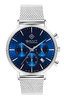 Gant Park Avenue kronografi rannekello sinisellä kellotaululla ja mesh rannekkeella