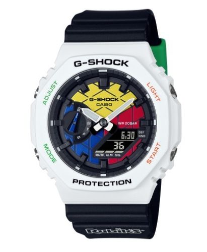 G-Shock X Rubik's Cube rannekello GAE-2100RC-1AER
