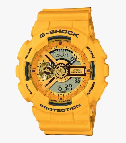G-Shock keltainen rannekello Honey Limited GA-110SLC-9ER