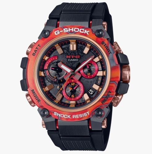 G-Shock rannekello 40th Anniversary Flare Red